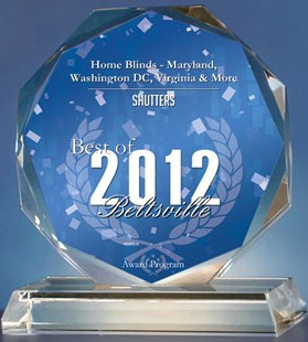 2012 Best Shutters Award