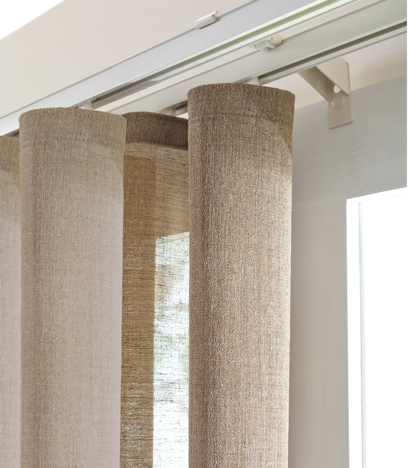 Soft Wave Fold Drapery & Track System