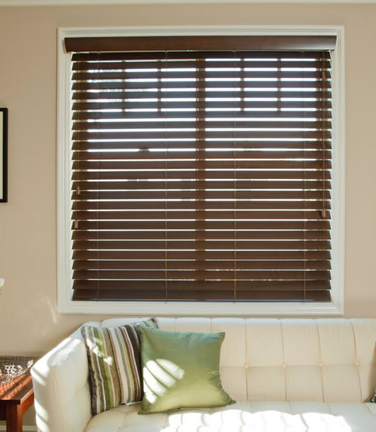 Cordless Wood Blinds 