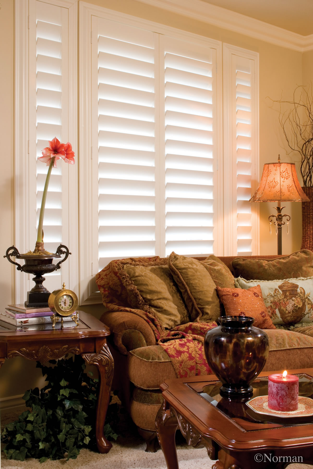 Faux Wood Shutters Home Blinds of America