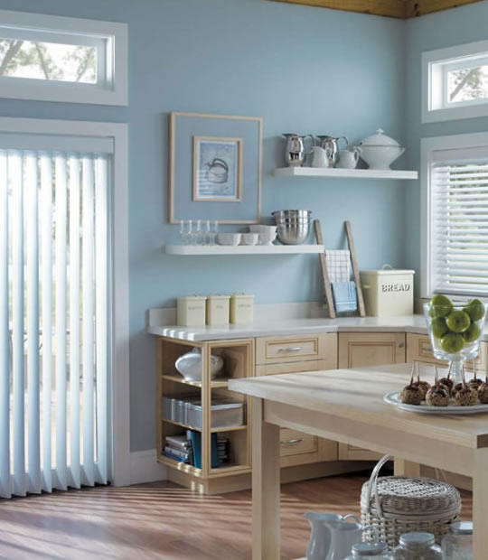 Fauxwood Vertical Blinds